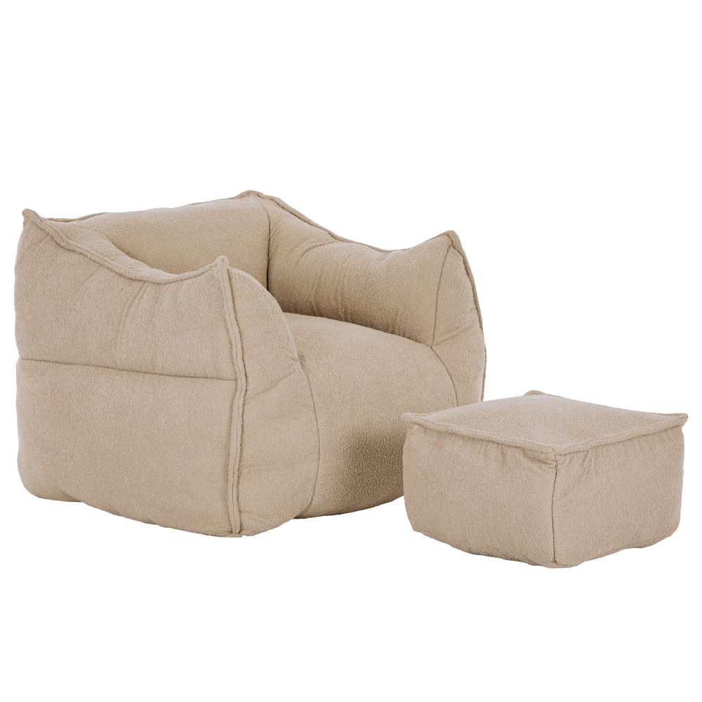 SPONGE ΠΟΛΥΘΡΟΝΑ SET BEIGE 95x102x73