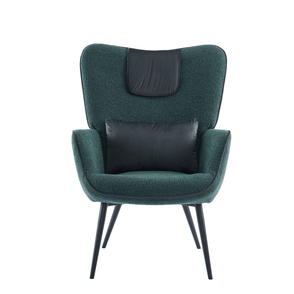 MANIFEST ΠΟΛΥΘΡΟΝΑ PETROL 78.5x71x99cm