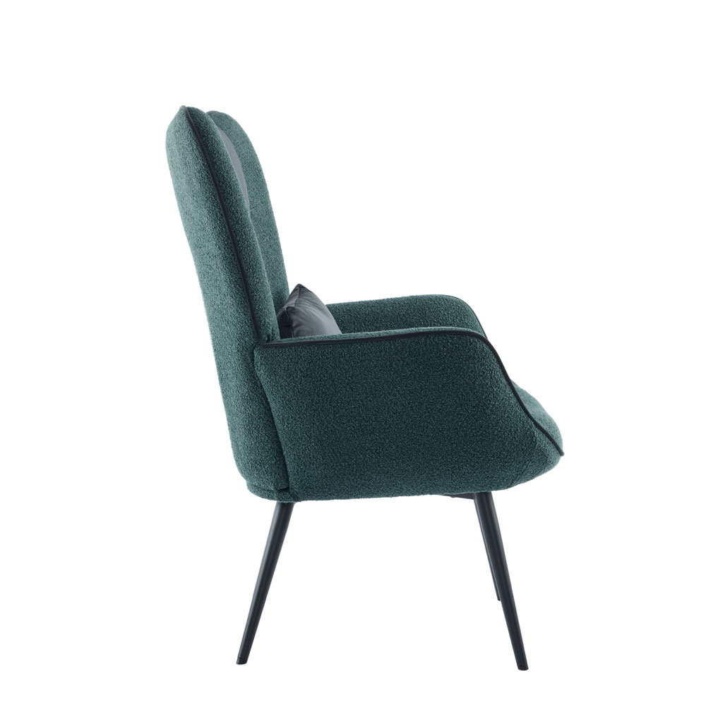 MANIFEST ΠΟΛΥΘΡΟΝΑ PETROL 78.5x71x99cm