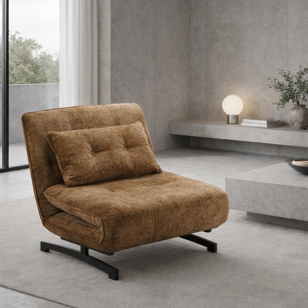 ESCADA ΠΟΛΥΘΡΟΝΑ ΑΝΑΔΙΠΛΟΥΜΕΝΗ ΜΟΥΣΤΑΡΔΙ 92x88x86cm