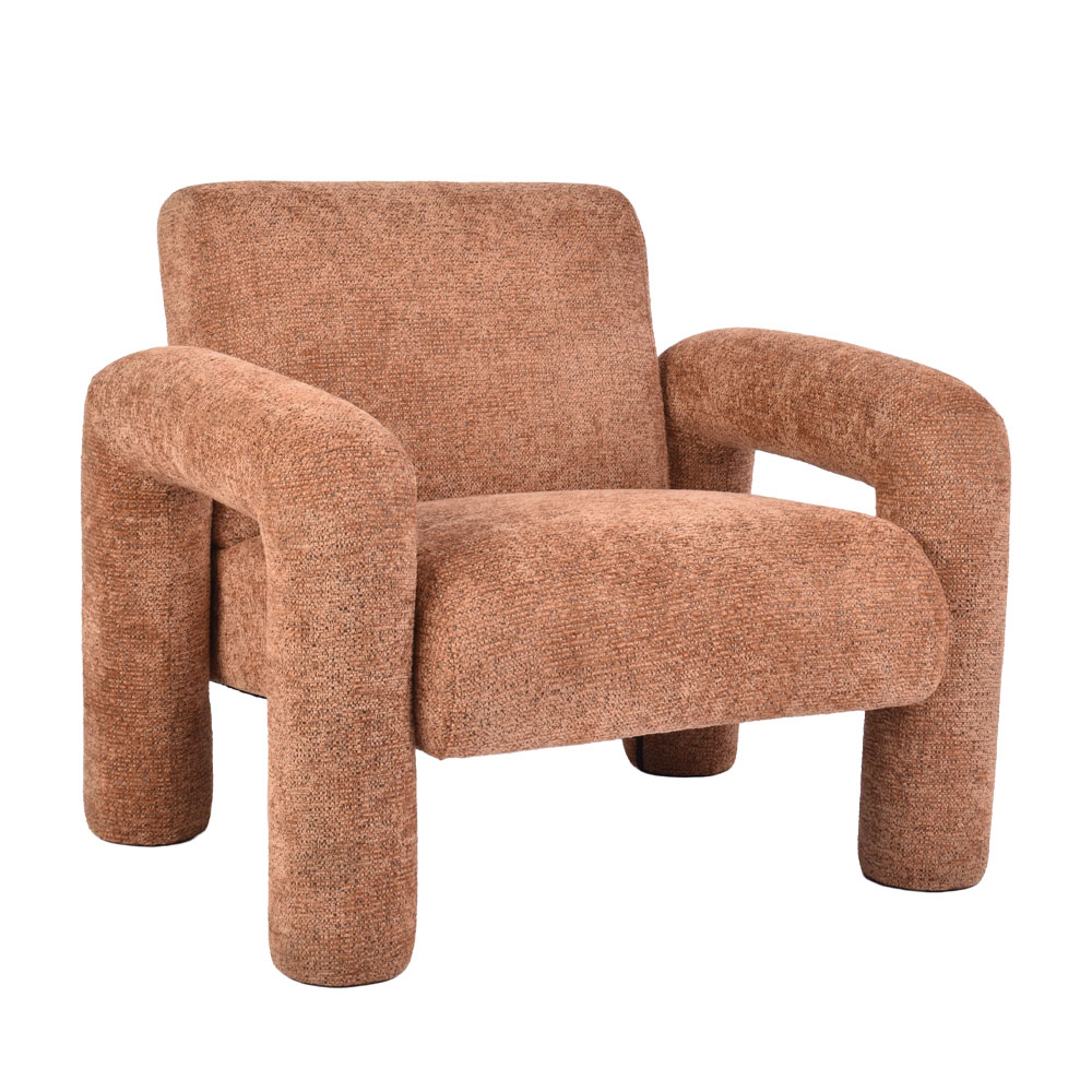 BOSSA NOVA ΠΟΛΥΘΡΟΝΑ ΣΤΑΘΕΡΟ-Η TERRACOTTA 87x71x73cm