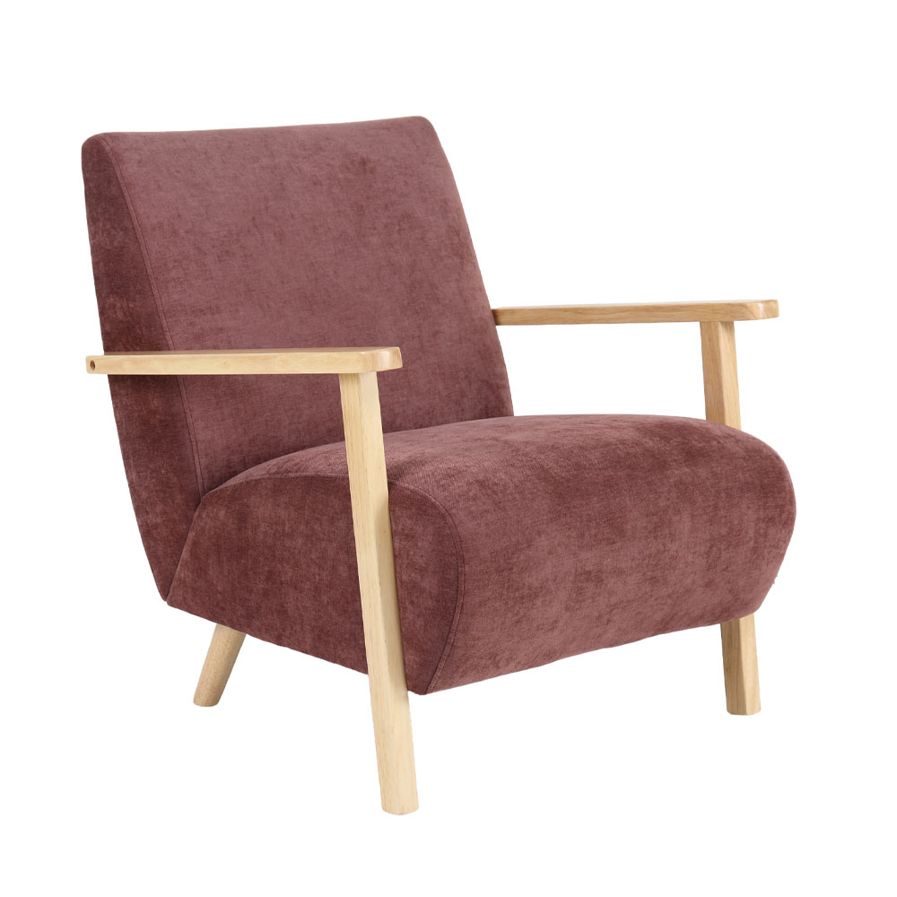 NORDIC ΠΟΛΥΘΡΟΝΑ DUSTY PINK 70.5x85x82cm