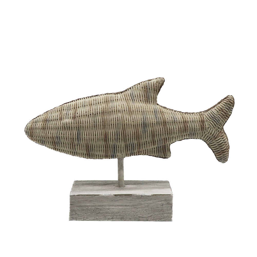 JE VEUX ΔΙΑΚΟΣΜΗΤΙΚΟ ΨΑΡΙ 35x12x24cm POLYRESIN ΚΑΦΕ