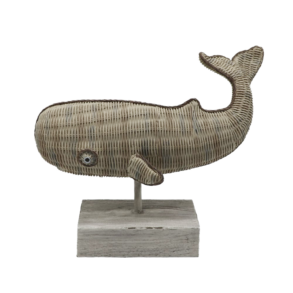 JE VEUX ΔΙΑΚΟΣΜΗΤΙΚΟ ΦΑΛΑΙΝΑ 35x17x27cm POLYRESIN ΚΑΦΕ
