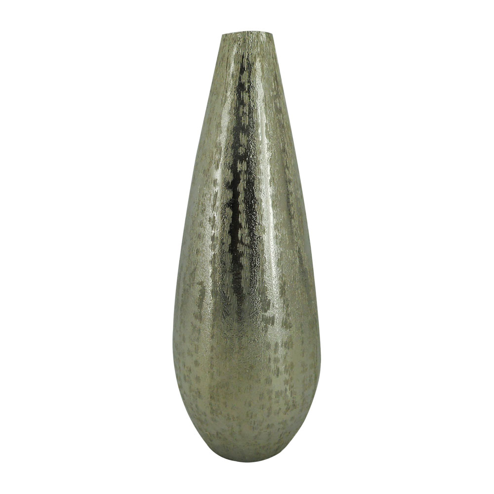 DROP ΒΑΖΟ 13x13x36cm ΑΛΟΥΜΙΝΙΟ ΑΣΗΜΙ