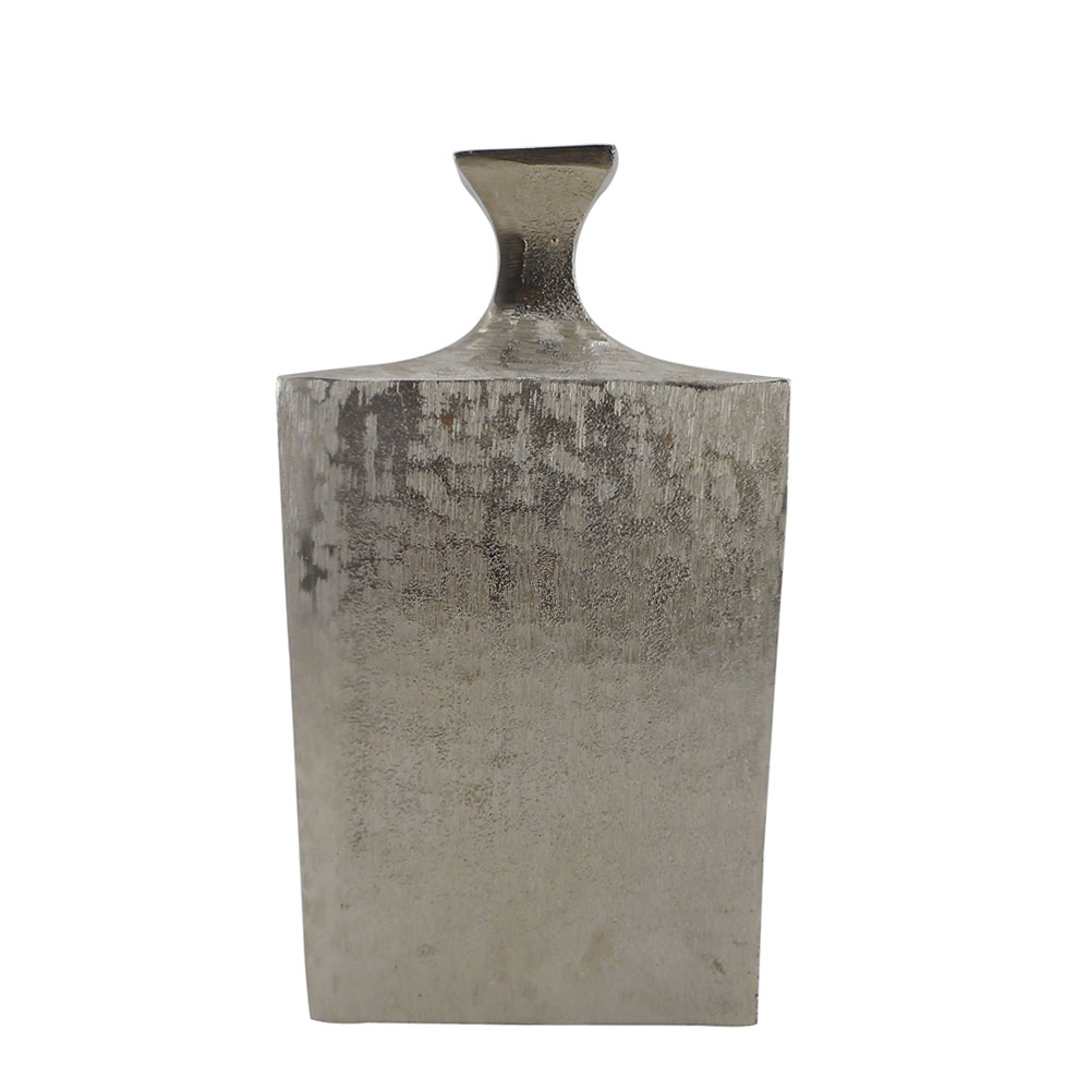 Βάζο αλουμινίου - Ασημί 19x10x36 εκ. | Flasche
