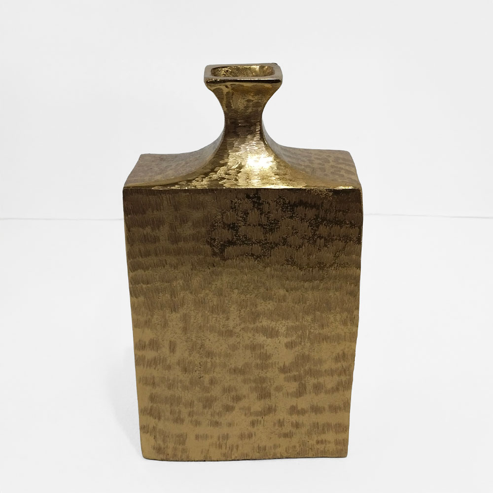 Βάζο αλουμινίου - Χρυσό 19x10x36 εκ. | Flasche