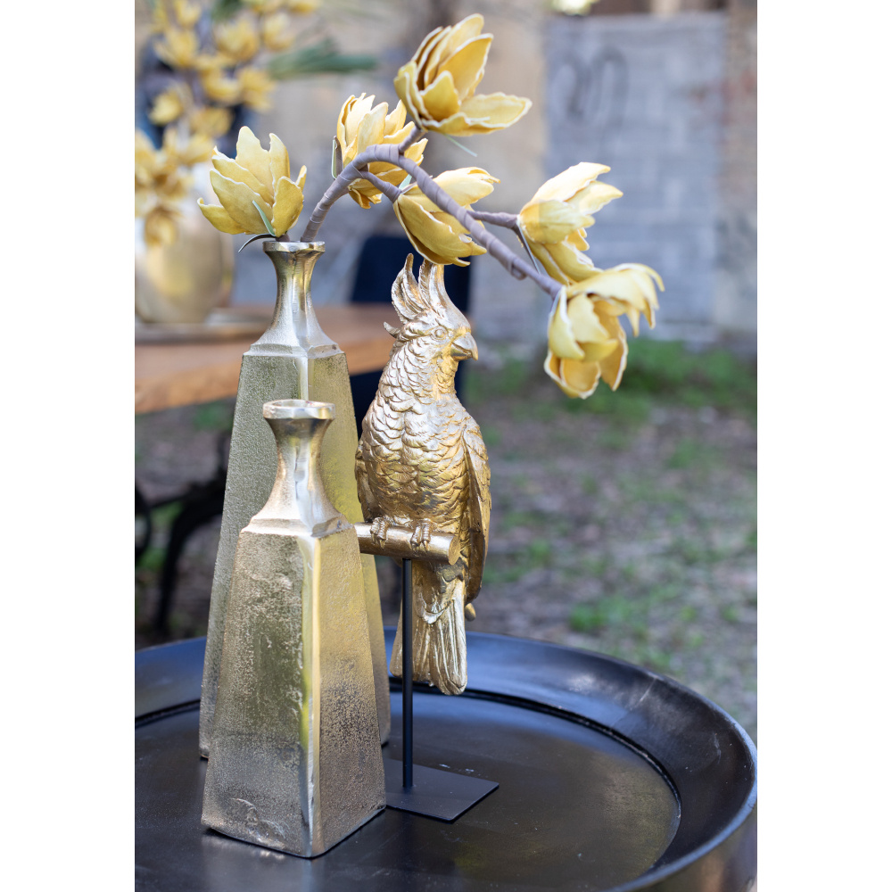 Βάζο αλουμινίου - Χρυσό 10x10x30 εκ. | Glory
