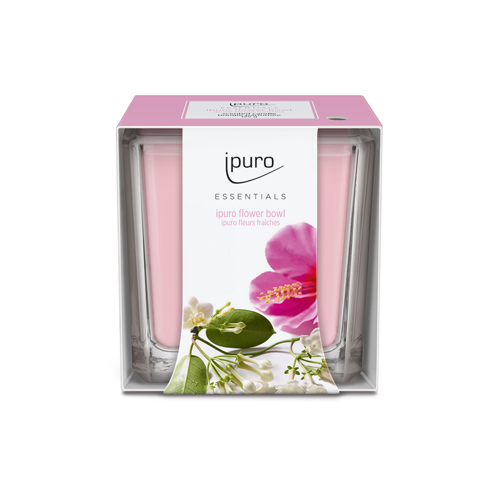IPURO ESSENTIALS FLOWER BOWL ΑΡΩΜΑΤΙΚΟ ΚΕΡΙ 125gr 7x7x7cm