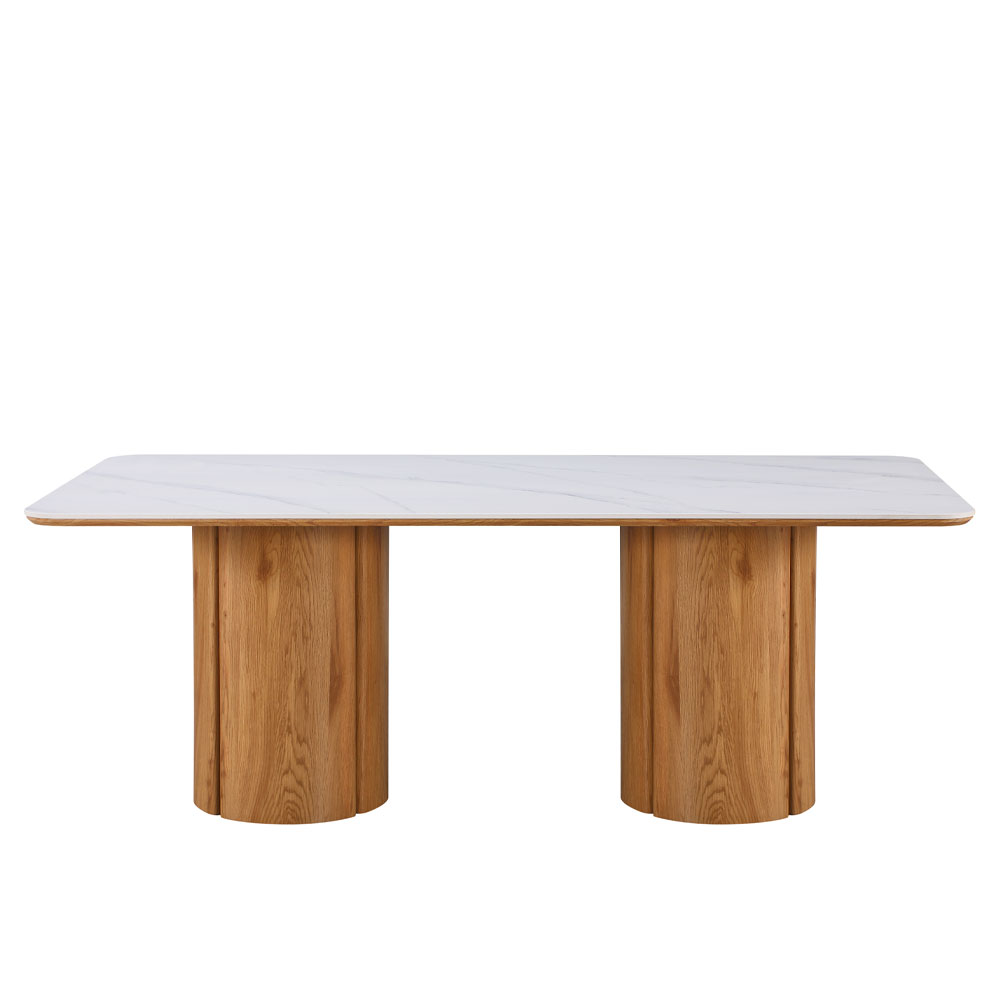 PILLAR ΤΡΑΠΕΖΙ ΛΕΥΚΟ 180x90x75cm