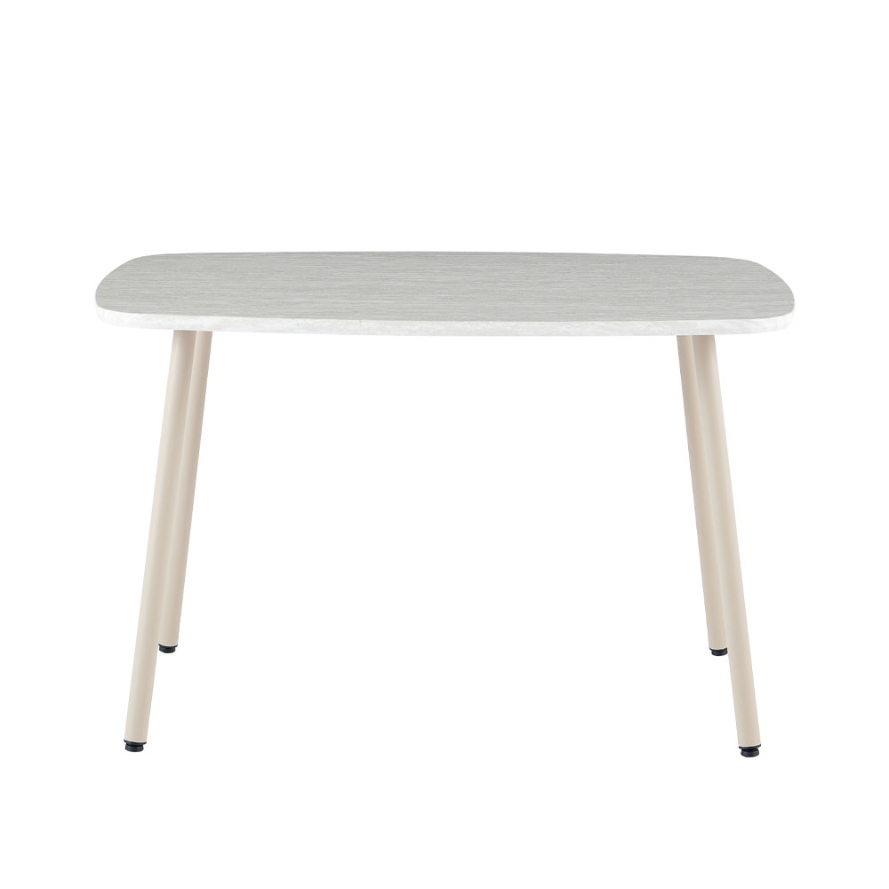 PICCOLO ΤΡΑΠΕΖΙ BEIGE ΜΕ ΟΨΗ ΜΑΡΜΑΡΟΥ 120x80x75cm