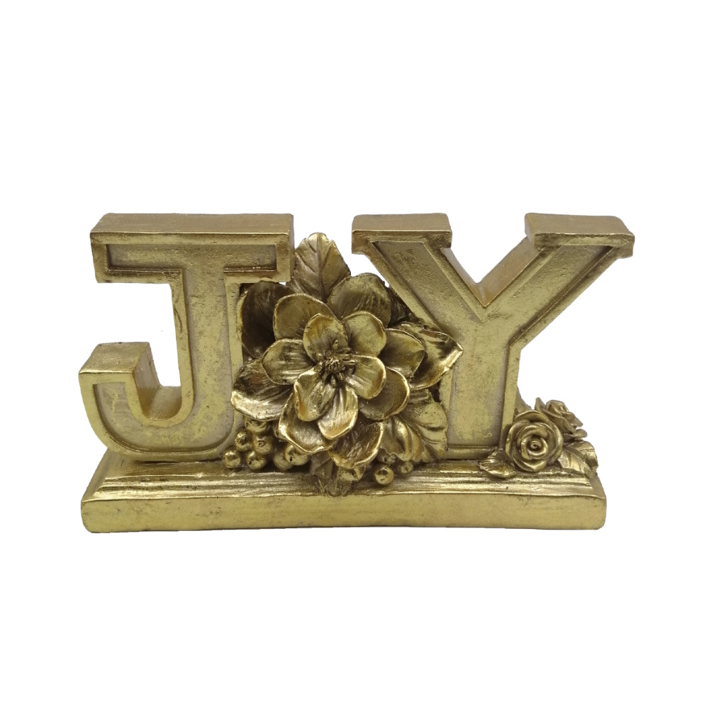 ROYAL ΧΡΙΣΤΟΥΓΕΝΝΙΑΤΙΚΟ ΔΙΑΚΟΣΜΗΤΙΚΟ 20x6x12cm POLYRESIN ΧΡΥΣΟ