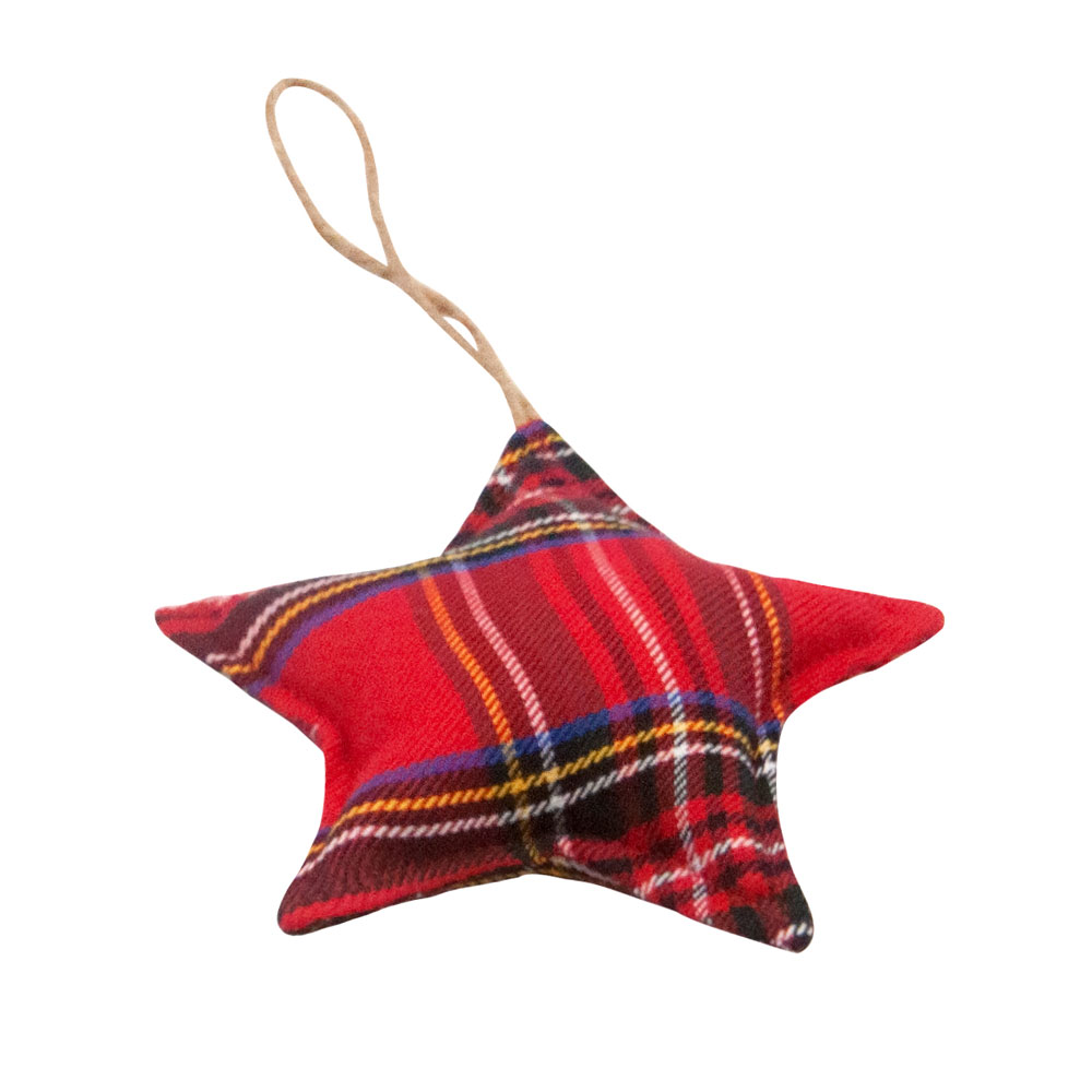 SCOTY ΧΡΙΣΤΟΥΓΕΝΝΙΑΤΙΚΟ ΣΤΟΛΙΔΙ ΑΣΤΕΡΙ 12x12x4cm POLYESTER ΚΟΚΚΙΝΟ ΠΡΑΣΙΝΟ ΚΙΤΡΙΝΟ