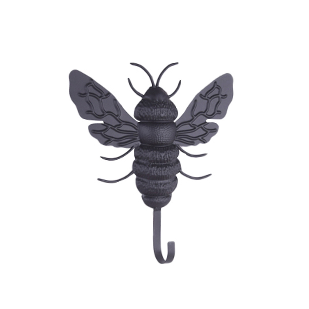 BEE ΔΙΑΚΟΣΜΗΤΙΚΟ ΚΡΕΜΑΣΤΡΑ 22x4x25cm ΜΕΤΑΛΛΟ ΜΑΥΡΟ