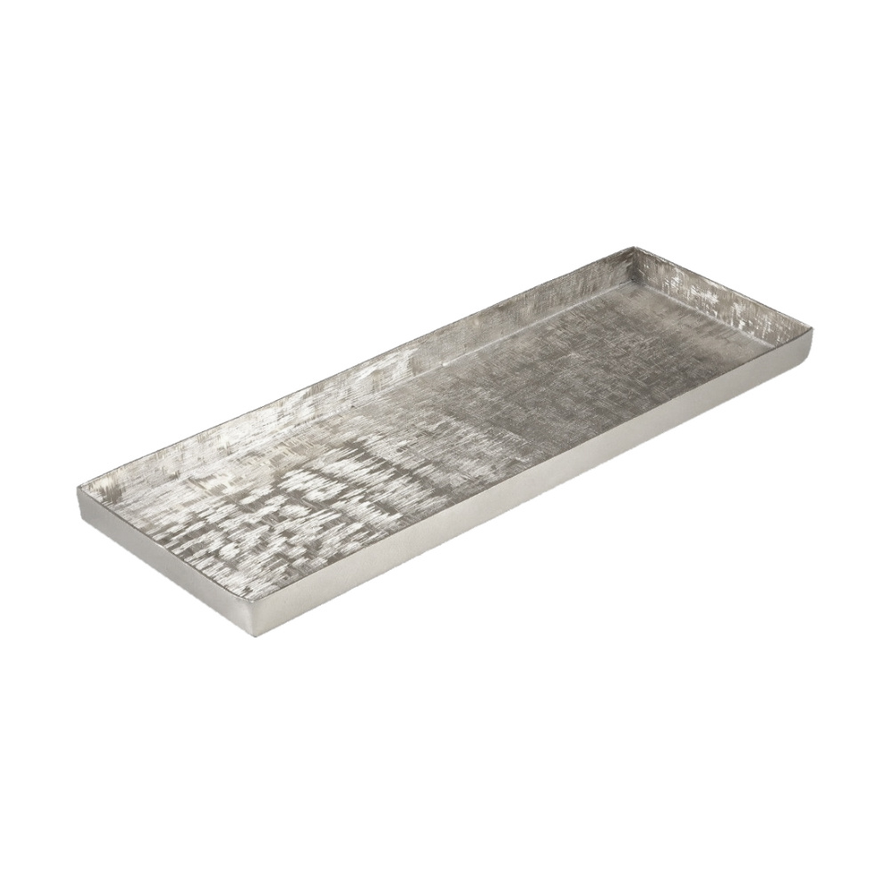 ORLY ΔΙΣΚΟΣ ΔΙΑΚΟΣΜΗΣΗΣ 52x20x3cm ΑΛΟΥΜΙΝΙΟ SILVER