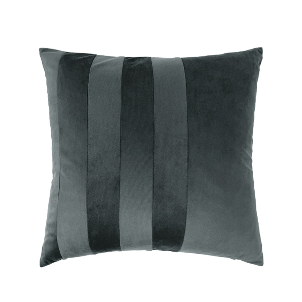 SERI ΔΙΑΚΟΣΜΗΤΙΚΟ ΜΑΞΙΛΑΡΙ 45x45cm ΒΕΛΟΥΔΟ ΓΚΡΙ