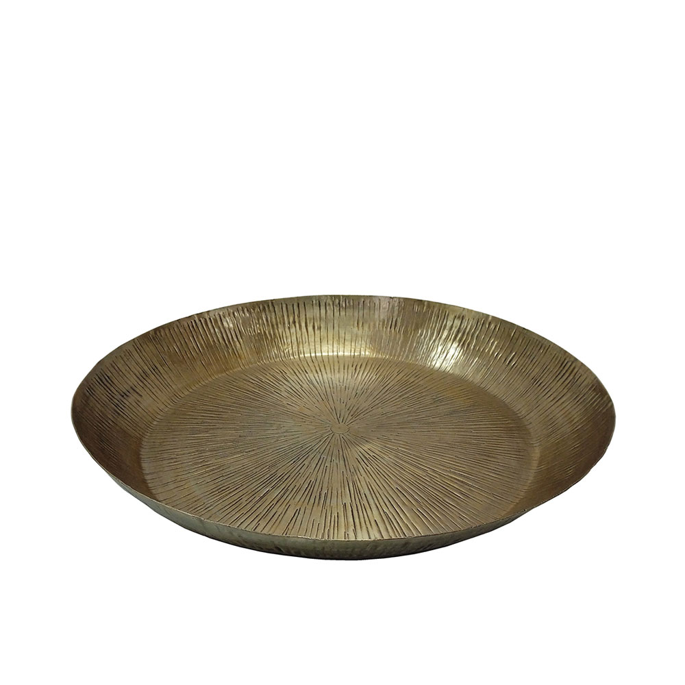 ERDUS ΔΙΣΚΟΣ ΔΙΑΚΟΣΜΗΣΗΣ 46x46x7cm ΑΛΟΥΜΙΝΙΟ ΧΡΥΣΟ