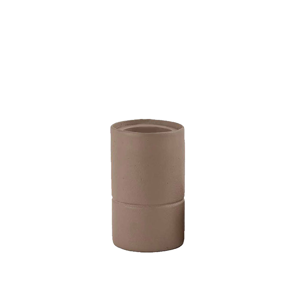 FORMAS ΚΗΡΟΠΗΓΙΟ 9x9x14cm ΑΛΟΥΜΙΝΙΟ BEIGE ROUGH