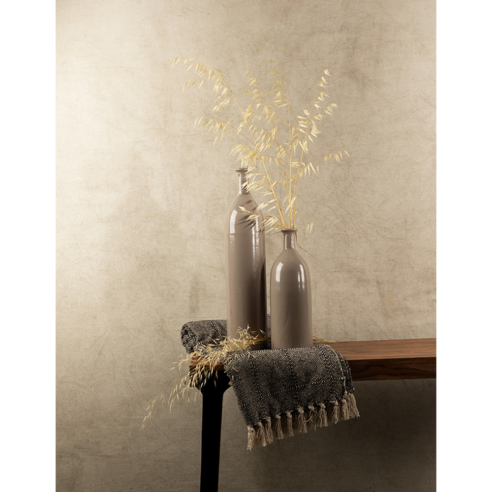 Γυάλινη μπουκάλα - Sand 12x12x56 εκ. | Likeable Sand