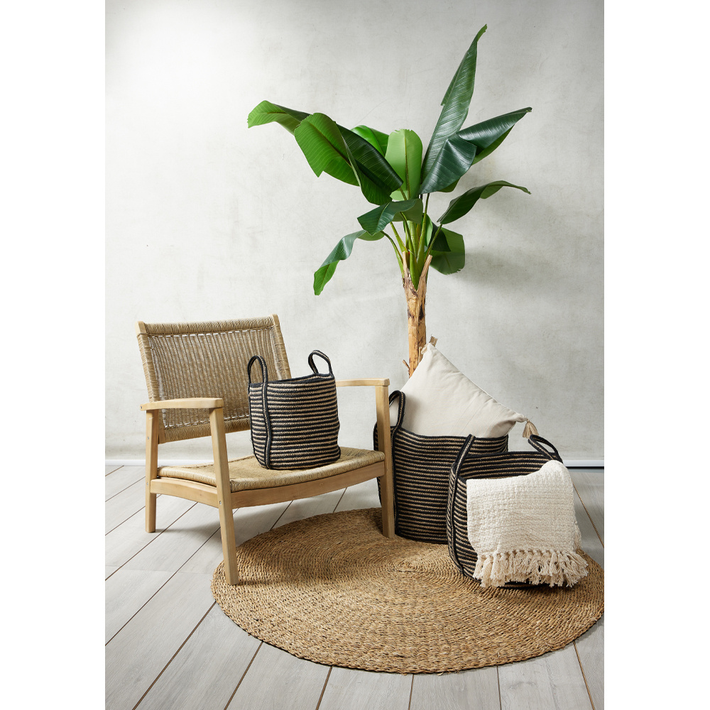 Χαλάκι από seagrass - Φυσικό 120x120 εκ. | Nerea