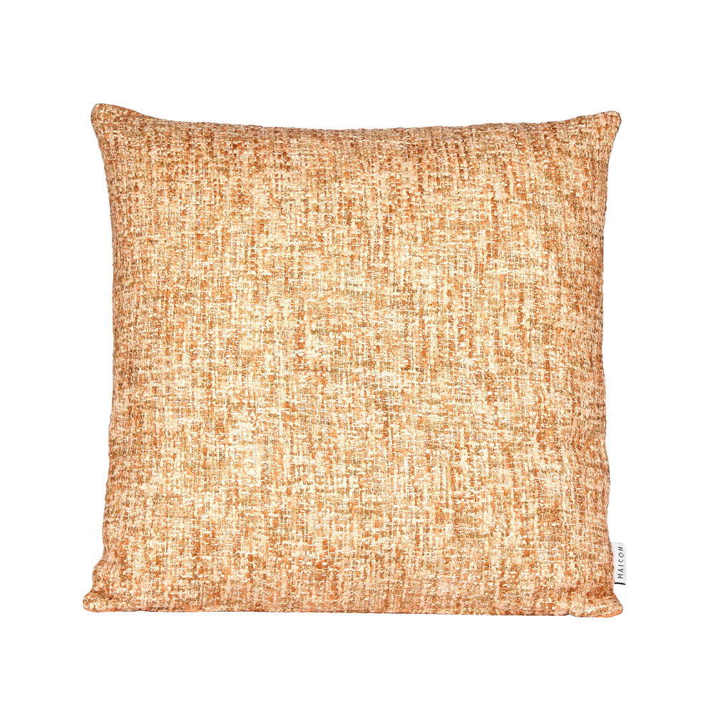 TIMBER TAN B ΔΙΑΚΟΣΜΗΤΙΚΟ ΜΑΞΙΛΑΡΙ 50x50cm ΒΑΜΒΑΚΙ TERRACOTTA ΜΠΕΖ ΒΙΣΚΟΖΗ