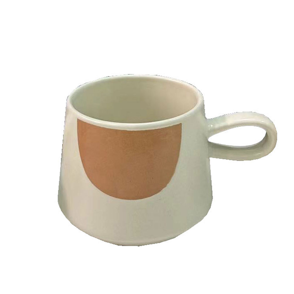 Κούπα New Bone China - Λευκό & μπεζ 8x8x8 εκ. | Scandi