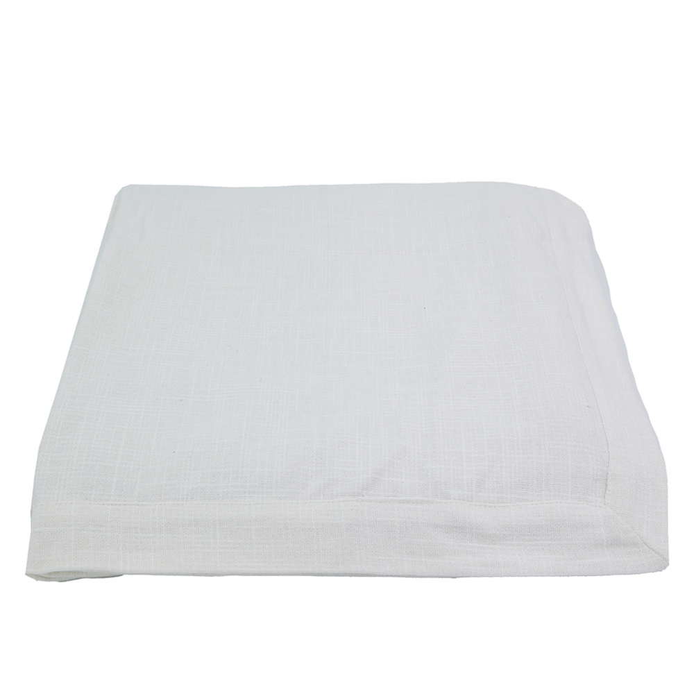 Βαμβακερό τραπεζομάντηλο - Λευκό 220x140 εκ. | Mantel Blanc A