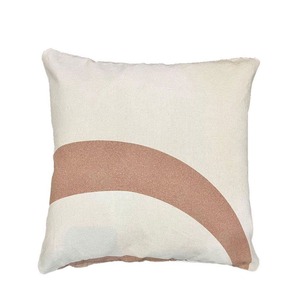 MAYRA A ΔΙΑΚΟΣΜΗΤΙΚΟ ΜΑΞΙΛΑΡΙ 45x45cm ΒΑΜΒΑΚΙ ΜΠΕΖ POLYESTER