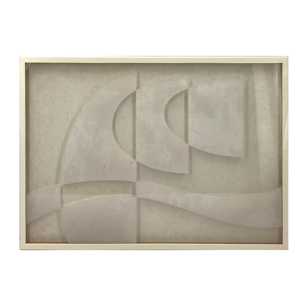 AIRY SHADOWS ΠΙΝΑΚΑΣ ΔΙΑΚΟΣΜΗΣΗΣ 70x50x3cm ΞΥΛΟ ΜΠΕΖ ΜΠΕΖ
