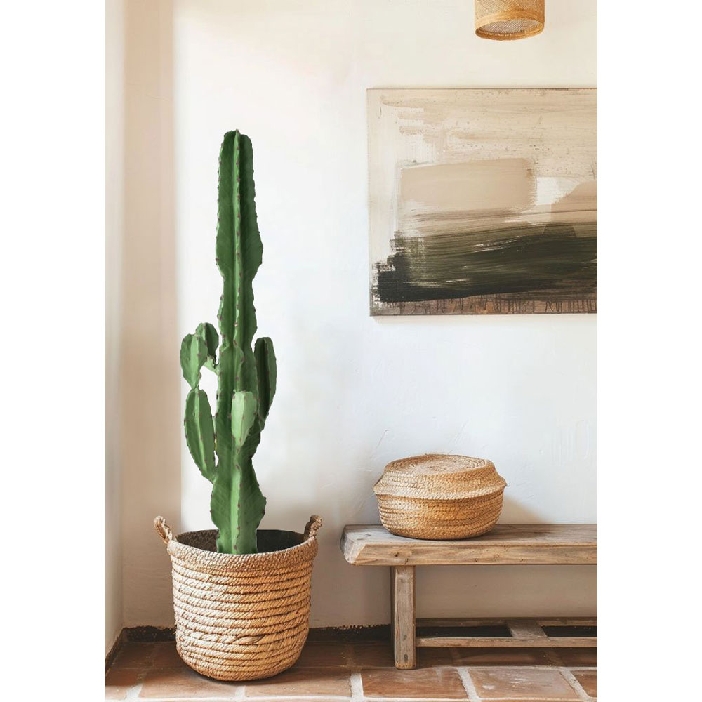 Τεχνητό φυτό σε γλάστρα - Πράσινο 120 εκ. | Candelabra Cactus