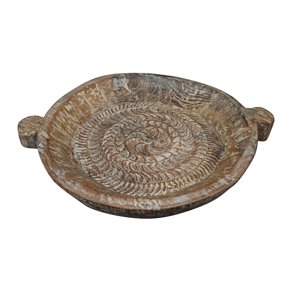PARAT ΔΙΣΚΟΣ ΔΙΑΚΟΣΜΗΣΗΣ 55x44x8cm ΞΥΛΟ ΚΑΦΕ