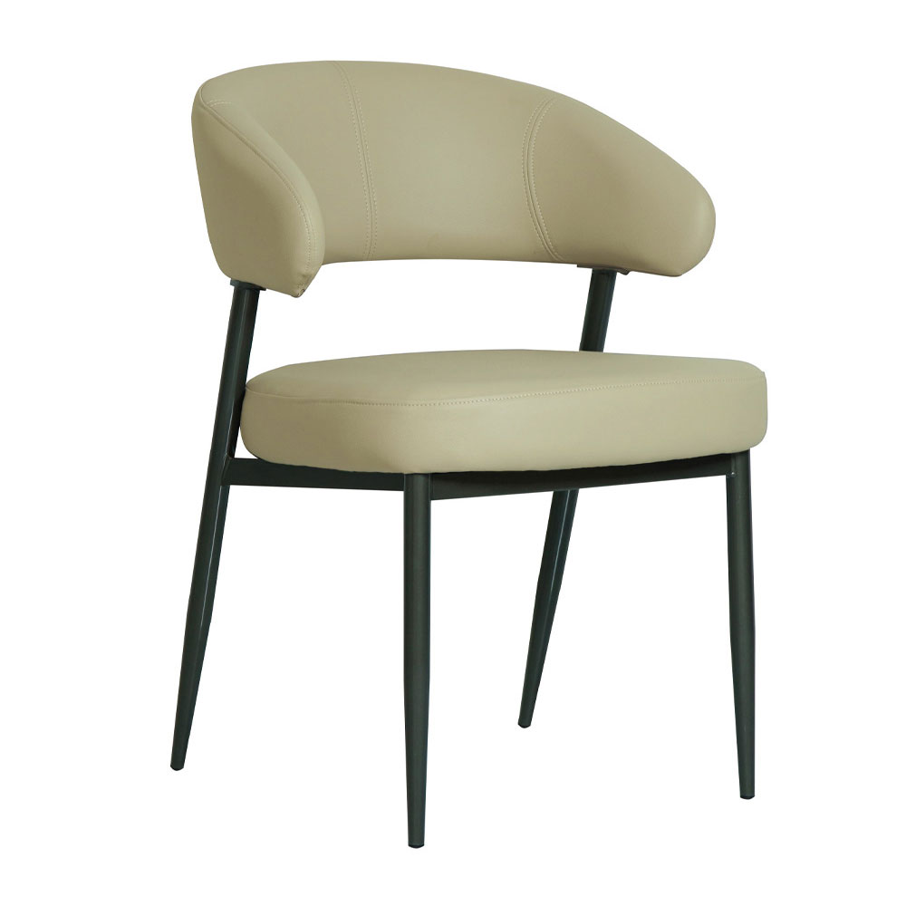 CROI ΚΑΡΕΚΛΑ BEIGE ΜΑΥΡΟ 59x54x78cm