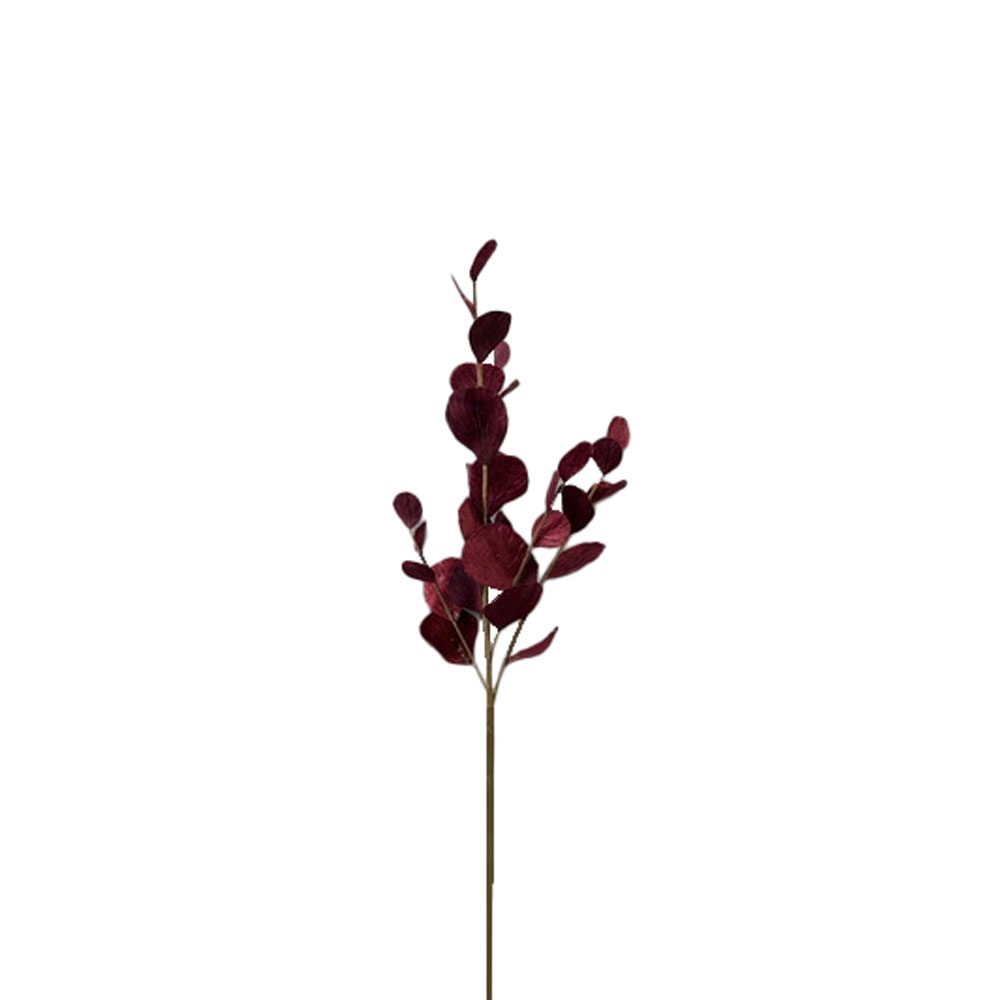 XMAS BRANCH ΧΡΙΣΤΟΥΓΕΝΝΙΑΤΙΚΟ ΚΛΑΔΙ 20cm ΒΕΛΟΥΔΟ ΚΟΚΚΙΝΟ