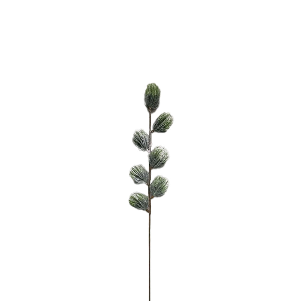 XMAS BRANCH ΧΡΙΣΤΟΥΓΕΝΝΙΑΤΙΚΟ ΚΛΑΔΙ 70cm PVC ΠΡΑΣΙΝΟ