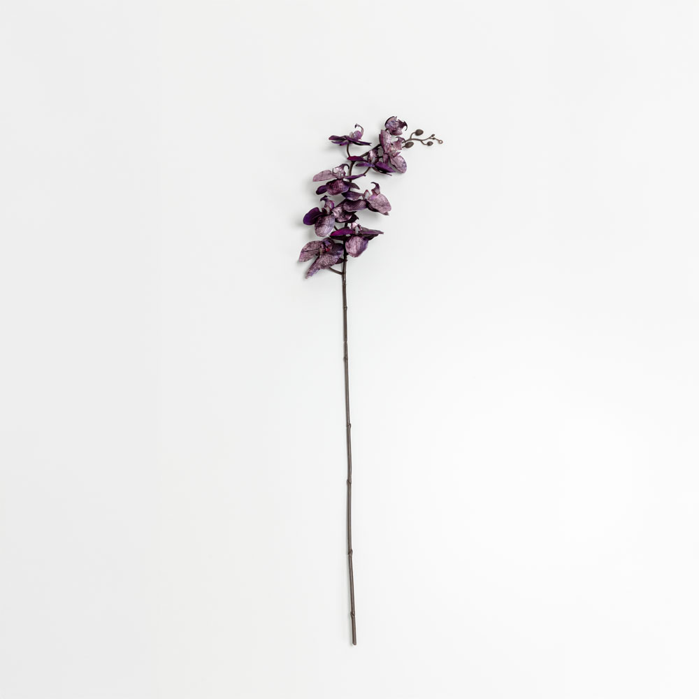 ORCHID ΛΟΥΛΟΥΔΙ ΤΕΧΝΗΤΟ 100cm ΥΦΑΣΜΑ ΜΩΒ PVC