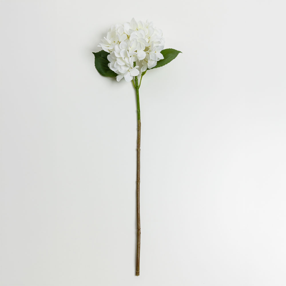 HYDRANGEA ΛΟΥΛΟΥΔΙ ΤΕΧΝΗΤΟ 67cm POLYESTER ΛΕΥΚΟ ΠΡΑΣΙΝΟ