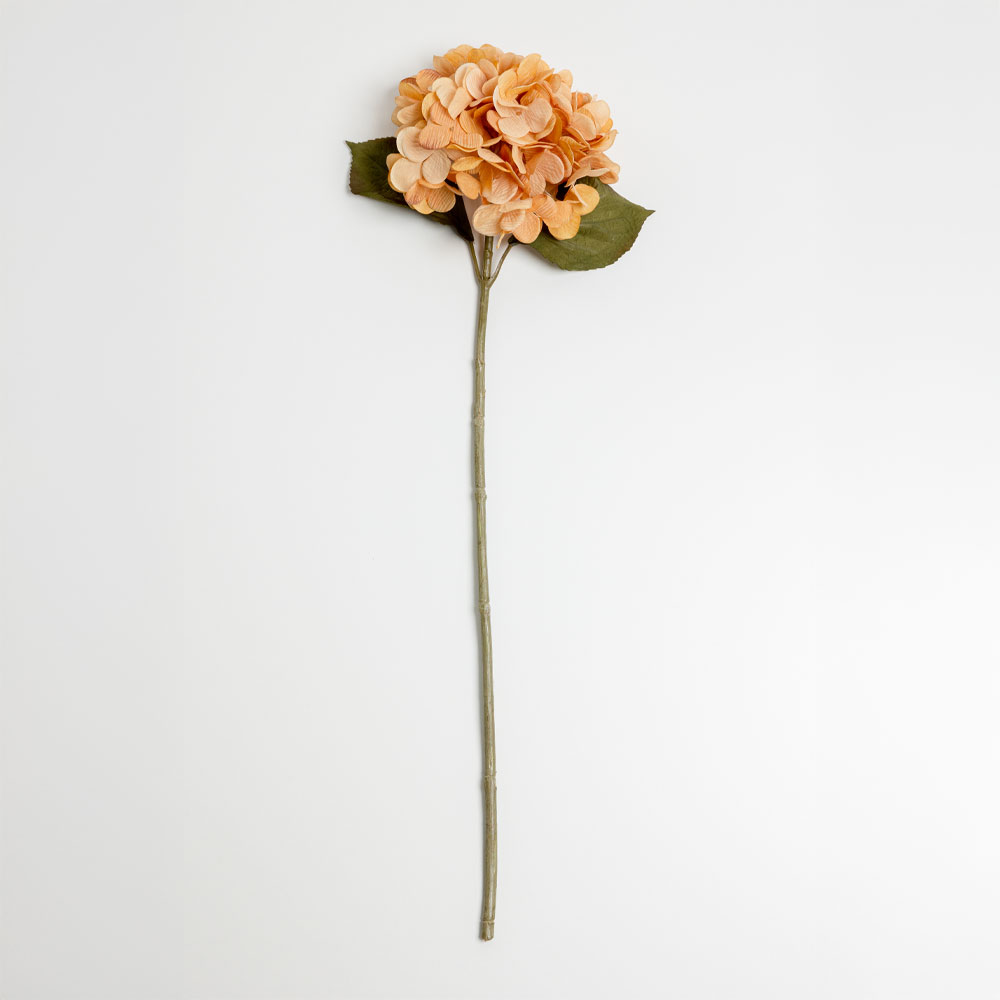 HYDRANGEA ΛΟΥΛΟΥΔΙ ΤΕΧΝΗΤΟ 67cm POLYESTER ΚΙΤΡΙΝΟ ΠΟΡΤΟΚΑΛΙ ΠΡΑΣΙΝΟ
