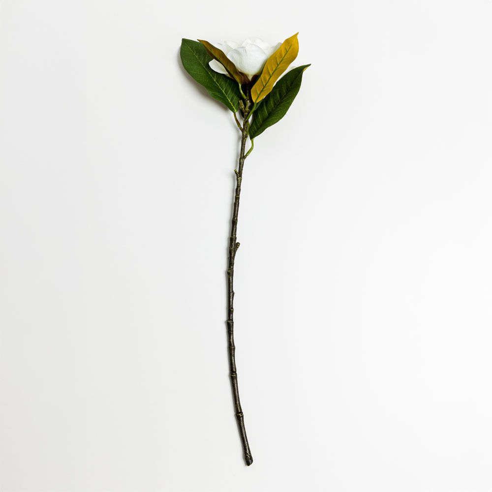 MAGNOLIA ΛΟΥΛΟΥΔΙ ΤΕΧΝΗΤΟ 71cm POLYESTER ΜΠΕΖ ΠΡΑΣΙΝΟ