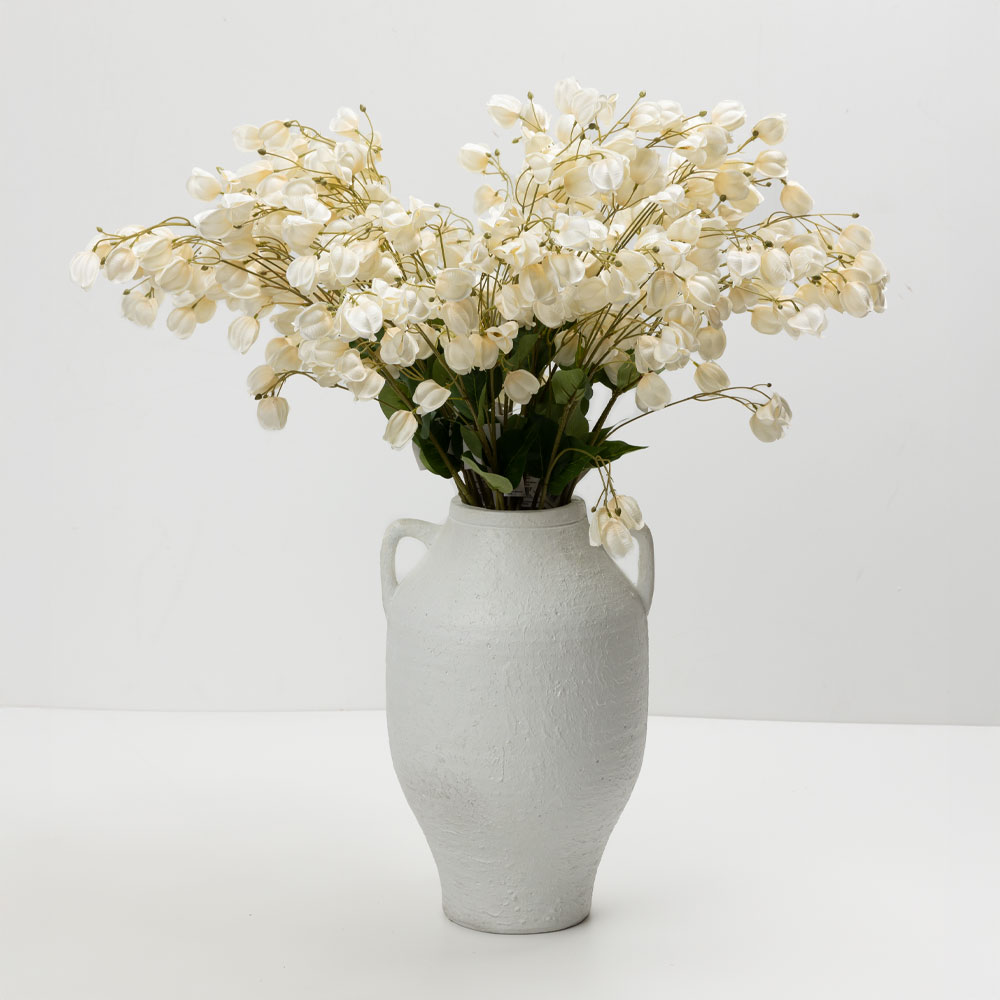 Τεχνητό λουλούδι - Μπεζ & πράσινο 90 εκ. | Lantern Flower
