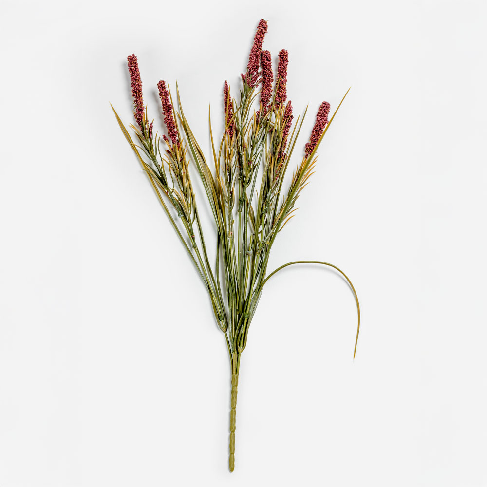 LAVENDER ΚΛΑΔΙ ΤΕΧΝΗΤΟ 43cm POLYESTER ΦΟΥΞΙΑ ΠΡΑΣΙΝΟ