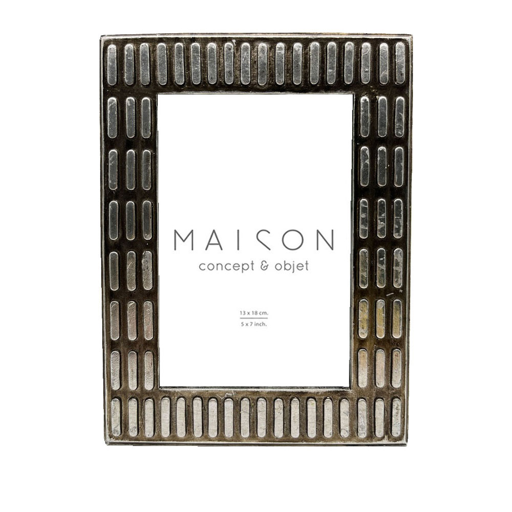 Κορνίζα φωτογραφίας - Ασημί 18x2x23 εκ. | Jaylen