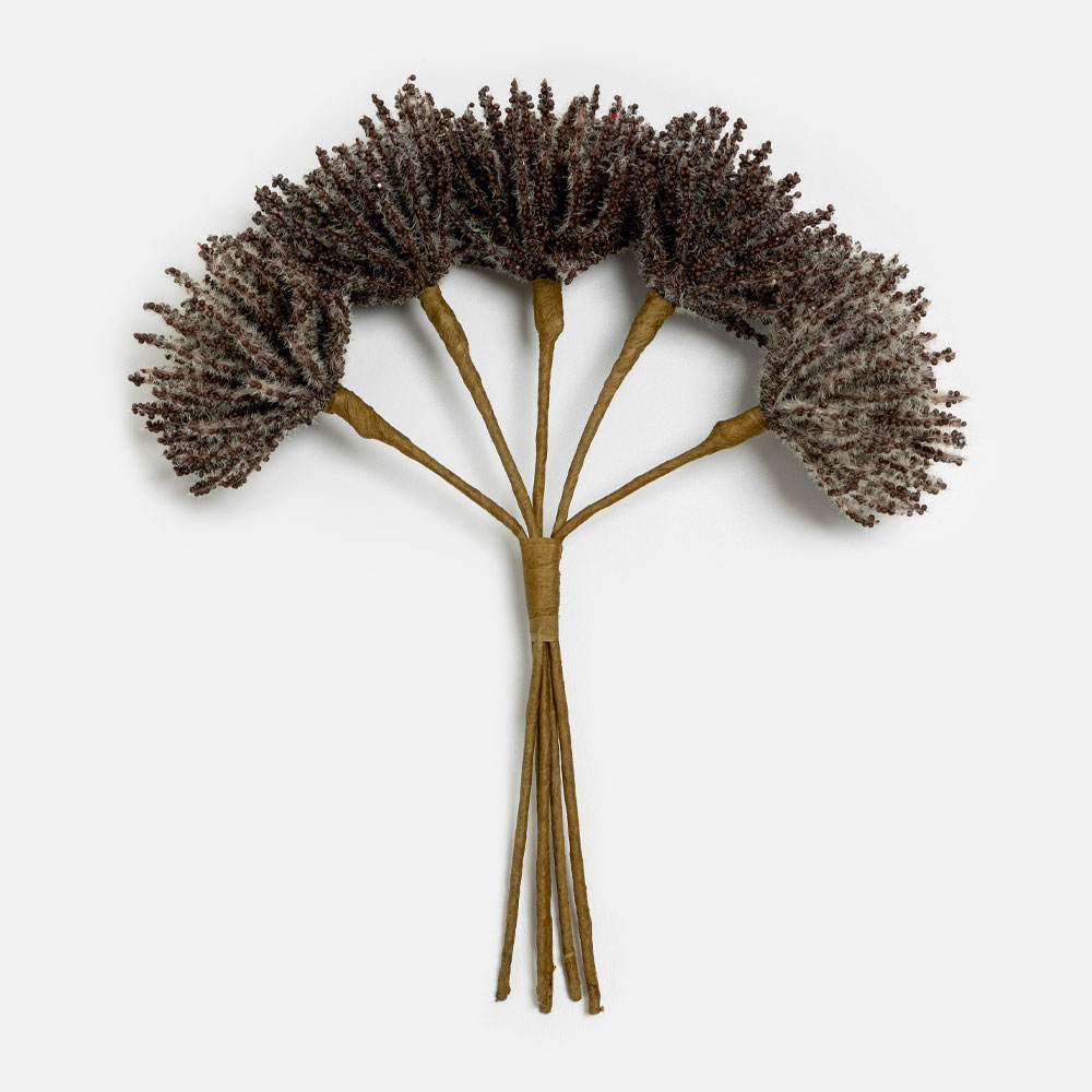 AROMA BLOSSOMS ΛΟΥΛΟΥΔΙ ΤΕΧΝΗΤΟ 22cm FOAM ΚΑΦΕ PVC