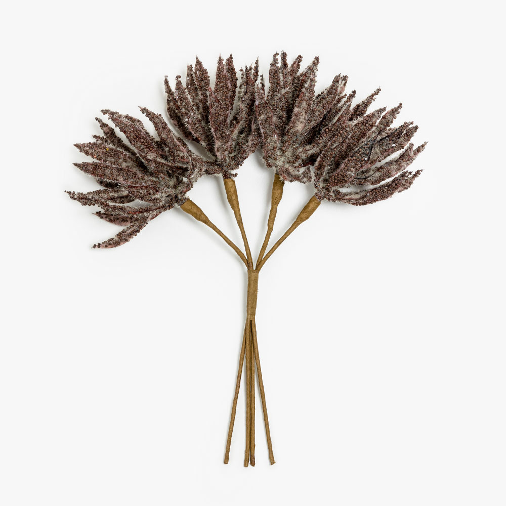 AROMA BLOSSOMS ΛΟΥΛΟΥΔΙ ΤΕΧΝΗΤΟ 25cm FOAM ΚΑΦΕ PVC