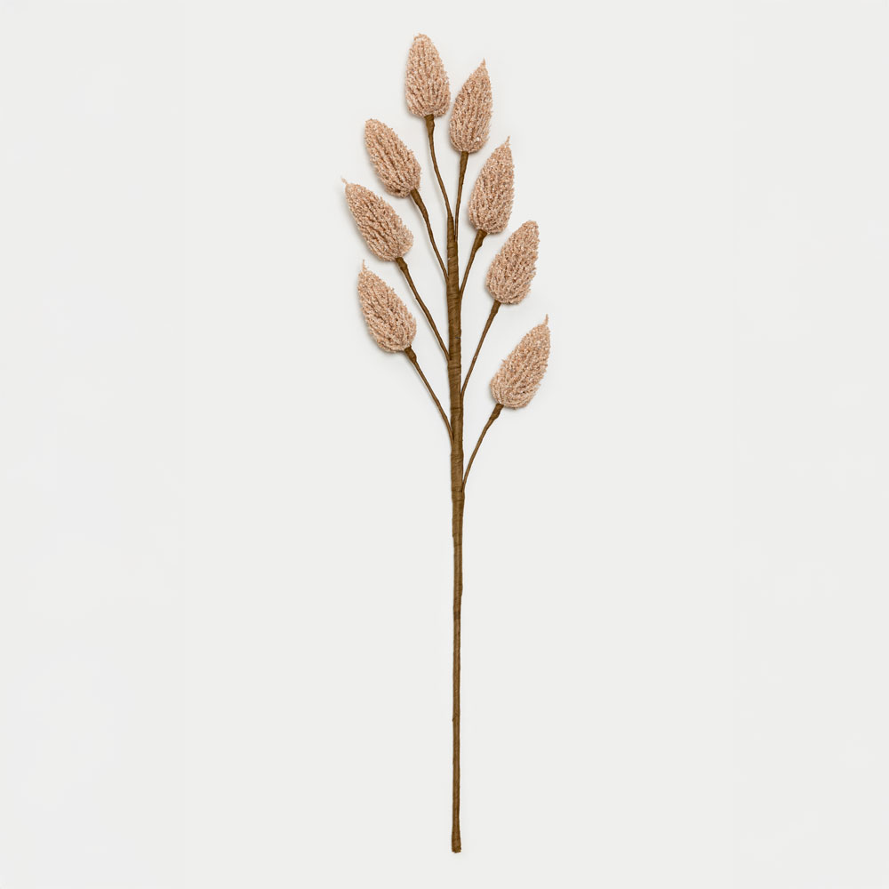 AROMA BLOSSOMS ΛΟΥΛΟΥΔΙ ΤΕΧΝΗΤΟ 63cm FOAM ΚΑΦΕ PVC