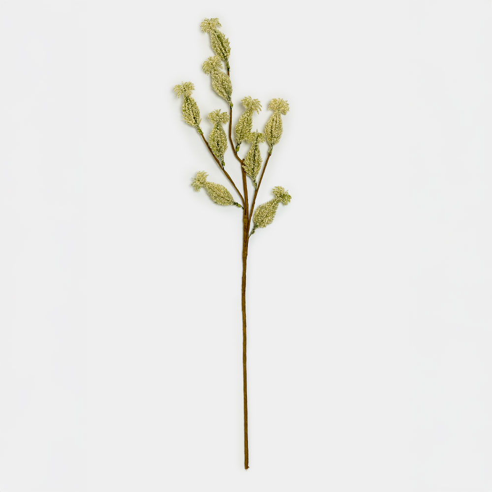 AROMA DELIGHTS ΛΟΥΛΟΥΔΙ ΤΕΧΝΗΤΟ 80cm FOAM ΚΡΕΜ PVC