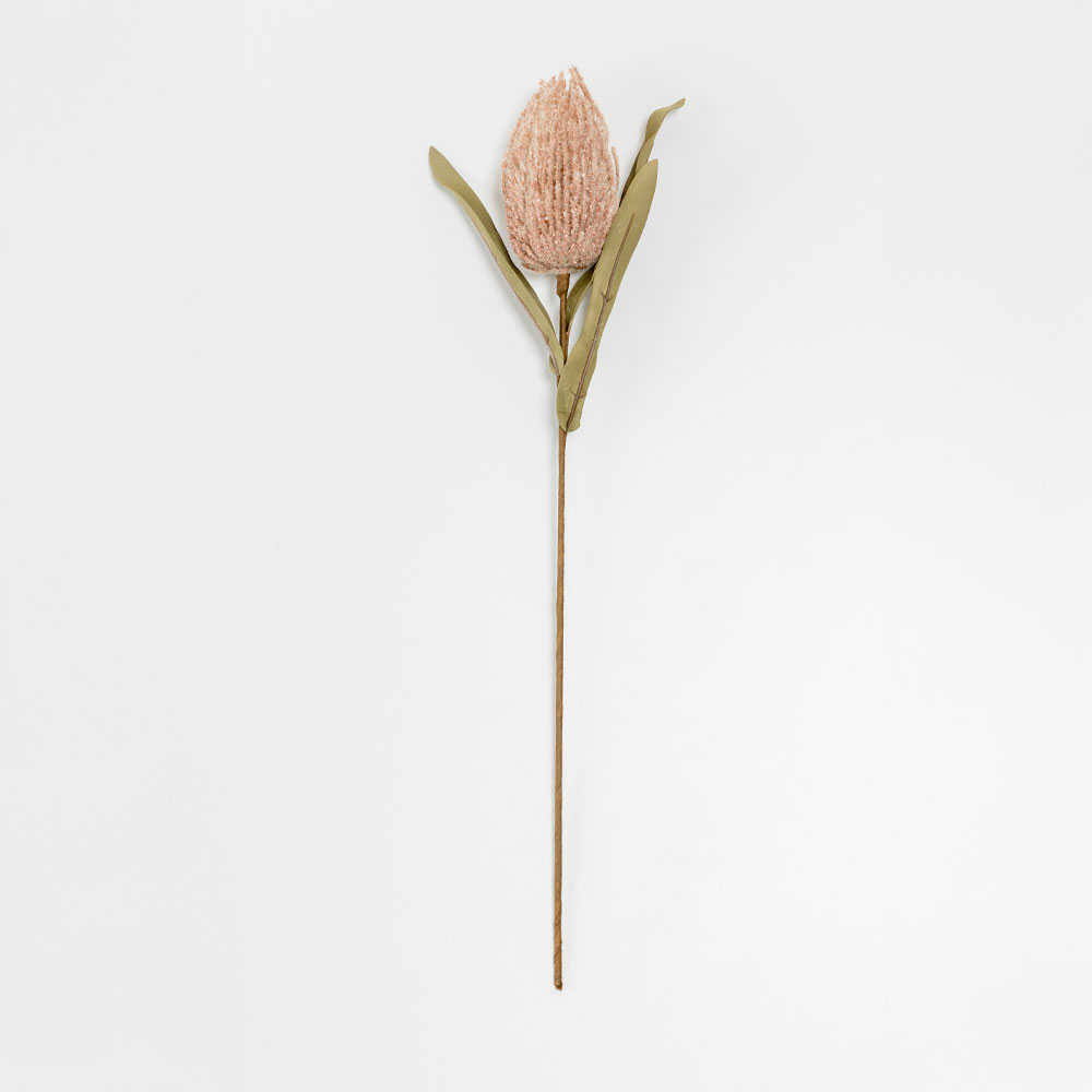 AROMA BLISS ΛΟΥΛΟΥΔΙ ΤΕΧΝΗΤΟ 63cm FOAM ΡΟΖ ΠΡΑΣΙΝΟ PVC