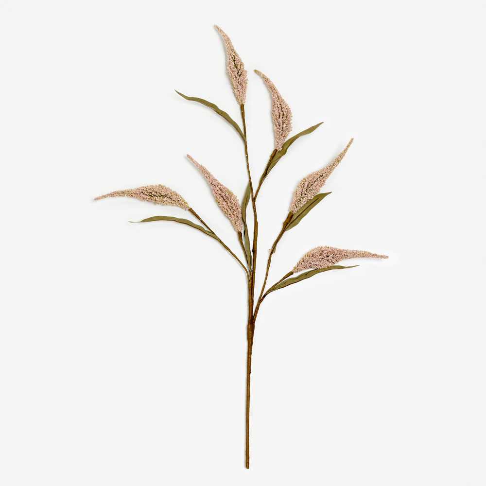 AROMA BLISS ΛΟΥΛΟΥΔΙ ΤΕΧΝΗΤΟ 80cm FOAM ΡΟΖ ΠΡΑΣΙΝΟ PVC