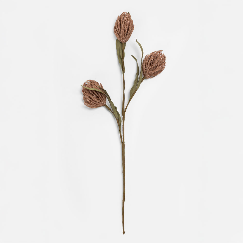 AROMA BLISS ΛΟΥΛΟΥΔΙ ΤΕΧΝΗΤΟ 65cm FOAM ΡΟΖ ΠΡΑΣΙΝΟ PVC