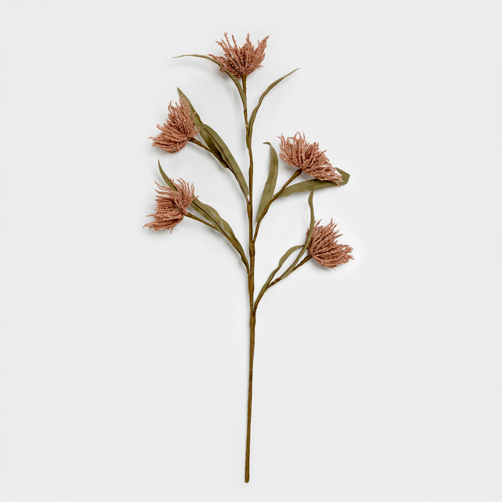 AROMA BLISS ΛΟΥΛΟΥΔΙ ΤΕΧΝΗΤΟ 66cm FOAM ΡΟΖ ΠΡΑΣΙΝΟ PVC