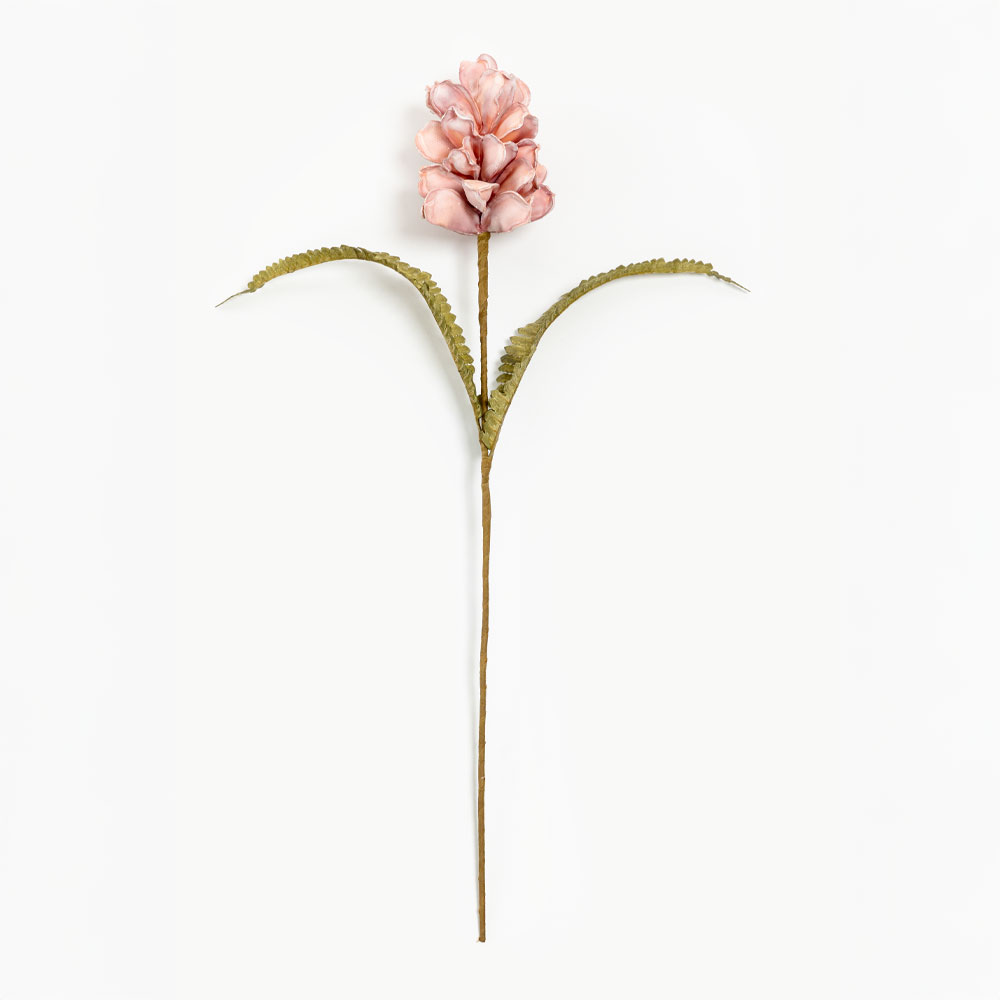 PETAL PARADISE ΛΟΥΛΟΥΔΙ ΤΕΧΝΗΤΟ 73cm FOAM ΡΟΖ ΠΡΑΣΙΝΟ